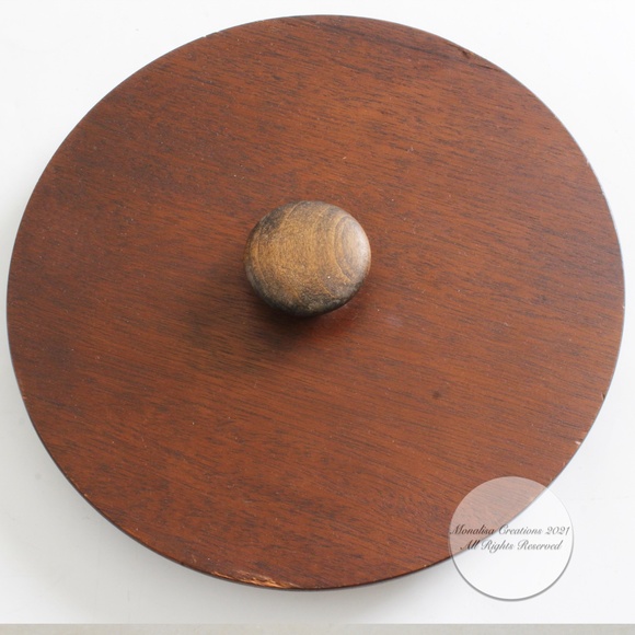 Mid Century Ice Bucket Bacova Guild Hand Made XL Tennis Player Swatting Flies - Picture 11 of 13